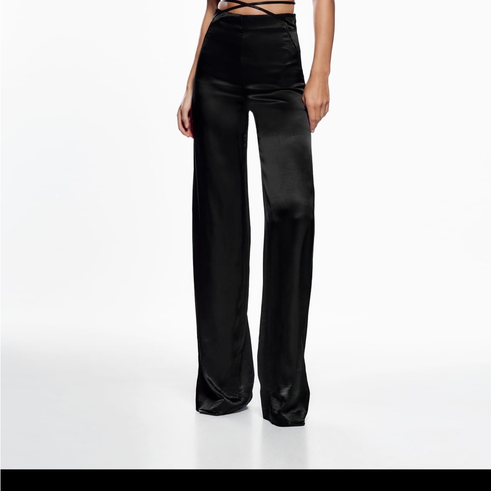 Satin pants